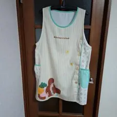 学研くまのがっこうl エプロン ストライプ柄
