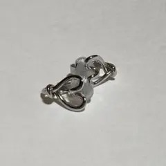 ハート型シルバーイヤリング