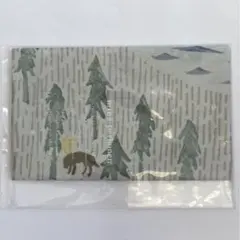 ミナペルホネン　手拭い　one day ライトグレー