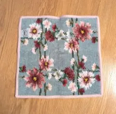 フェイラー　ハンカチ　花柄　コスモス　ウィズシンシアリティー