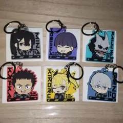 怪獣8号 ラバーキーホルダー 全6種コンプリートセット