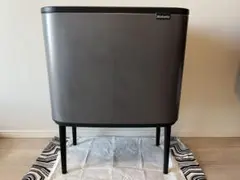 brabantia ゴミ箱 3×11L Boタッチビン 人気のプラチナカラー
