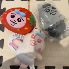 おぱんちゅうさぎ ぬいぐるみ マスコット 3点セットのサムネイル