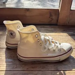 CONVERSE ハイカットスニーカー ホワイト 23.5㎝