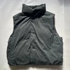 【UNIQLO U】パフテックノンキルトベスト XXL BLACK（完売カラー）