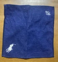 POLO RALPH LAUREN ラルフローレン ハンカチ ブルー　メンズ