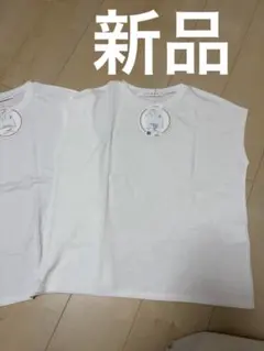 新品2枚　ホワイト 半袖Tシャツのサムネイル