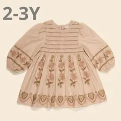 アポリナ 2-3Y Apolina Penny Smock Dress