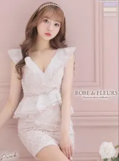 ROBE de FLEURS Glossy ナイトドレス アイボリーLサイズ - メルカリ