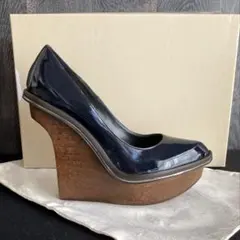 STELLA McCARTNEY 美品 パンプス 厚底 ウエッジソール エナメルのサムネイル