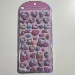 【新品】コットンパフィーシール キティ ヒョウ柄 正規品