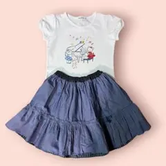 familiar 音楽イラスト Tシャツ 120