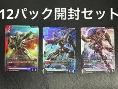 41.ガンダムカード　フリーダムLR含む12パック開封セット