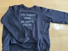 JENNI LOVE メッセージトレーナー ブラック160