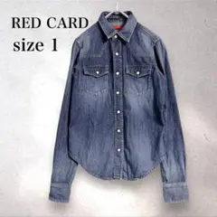 L'Appartement 【RED CARD/レッド カード】 デニムシャツ L´Appartement 【RED CARD/レッド カード】 デニムシャツ