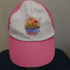 サンパラダイス メッシュキャップ ピンク