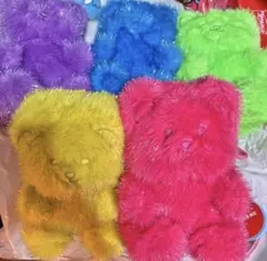 くまグミ　ぬいぐるみポシェット全5種コンプリートセット　タイトー