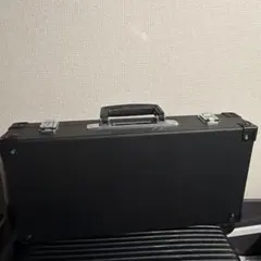 黒い合成皮革ケース 中型