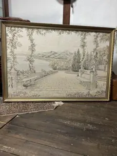 Hollander 風景画 油彩画 金色フレーム - メルカリ