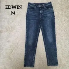 EDWIN JERSEYS ストレッチ　ストレートジーンズ　M　レディース