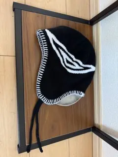 UMBRO ビッグロゴ イヤーフラップニットキャップ/ビーニー