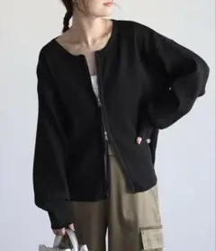 bonjour sagan カーディガン