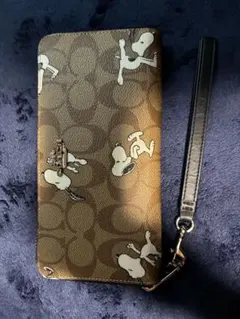 coach SNOOPY 長財布