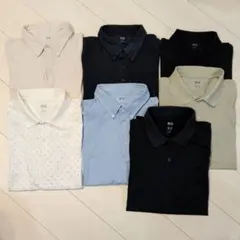 ユニクロ ポロシャツ 7枚セット エアリズム ドライ XL L