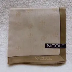 NICOLE ハンカチ ベージュ ゴールドのサムネイル