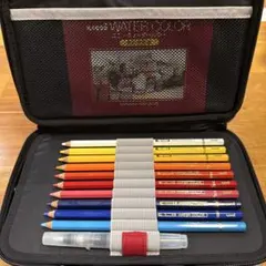 uni WATER COLOR 水彩色鉛筆　20色のサムネイル