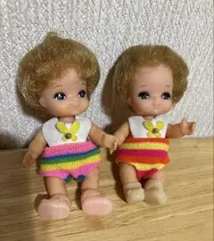 リカちゃんふたごの赤ちゃん　タカラ　当時物