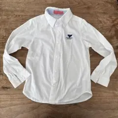 hakka kids 白い長袖シャツ 120