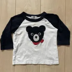 DOUBLE.B 長袖Tシャツ　70㎝　ミキハウス