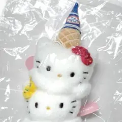 新品 サンリオハウス HELLO ICE CREAM SHOP ぬいぐるみ 白 - メルカリ