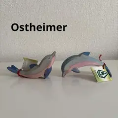 新品未使用　Ostheimer オストハイマー　イルカ　上向き　下向き　２点のサムネイル
