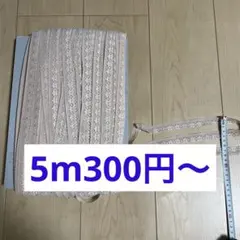 ストレッチレース　伸縮性あり　ベージュ