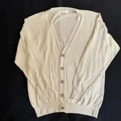 GEORGES RECH HOMME カーディガン ベージュ リネン+コットン