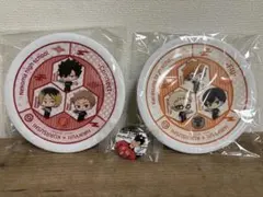 くら寿司　ハイキュー‼︎ オリジナル寿司皿 2枚＋缶バッジ1個