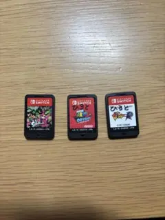 Nintendo Switch ゲームソフト 3本セット 名前入り