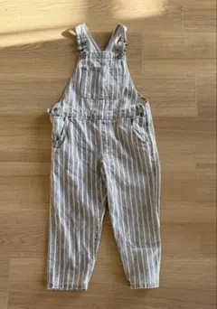 ZARA ストライプ オーバーオール 110cm