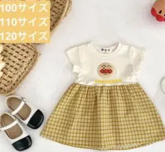 【新品】　アンパンマン ワンピース 110サイズ