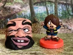 ゲゲゲの鬼太郎　塗装スタンプ消しゴム　劇場限定品＆つるべ落としセット