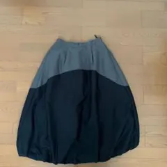 【未使用】 バルーンスカート L ロングスカート モード しまむら バイカラー