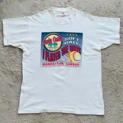 90s USA製 FRUIT 両面プリントTシャツ シングルステッチ
