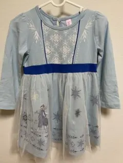 Disney アナと雪の女王 エルサ ワンピース 90cm
