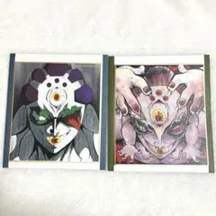 ◼️鬼滅の刃　全集中展　ミニ色紙　妓夫太郎　堕姫◼️ 鬼滅の刃 全集中展 無限列車編 遊郭編 ミニ色紙 堕姫 妓夫太郎｜Yahoo