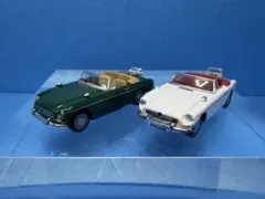 1/72 リアルミニカー MGB コンバーチブル2台セットのサムネイル