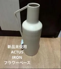 値下一切不可 新品 ACTUS IRON フラワーベース アクタス 花瓶のサムネイル