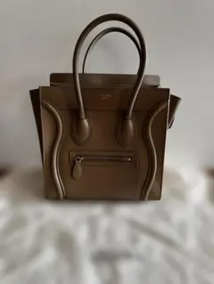 セリーヌ CELINE マイクロ　ミニショッパー　ベージュ