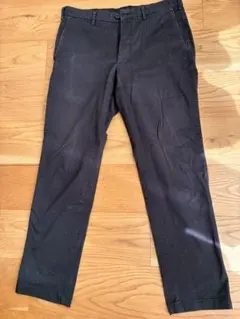 ユニクロ　スリムフィットチノ　黒　79cm UNIQLO